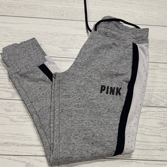 PINK Victoria's Secret Pants - PINK Victoria's Secret Kids Heather Gray Joggers